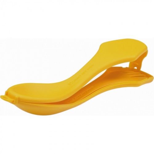 Ложка-вилка Light My Fire SporkCase bulk ложка в чехле желтая